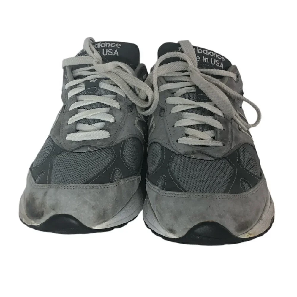 NEW BALANCE 993 Sneakers Men's Size 12 Gray Running Shoes Made In USA
